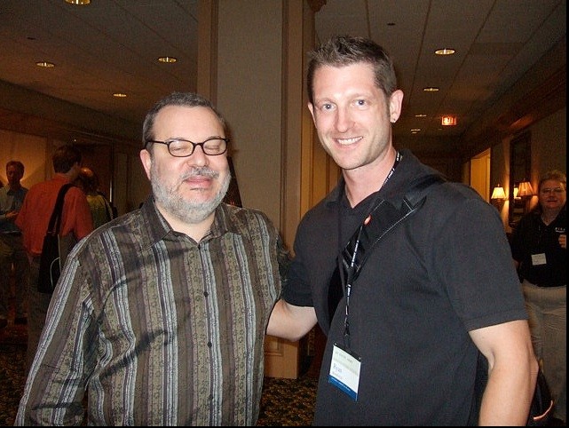 Ryan Masuga and Jeffrey Zeldman, An Event Apart, Chicago, 2007.